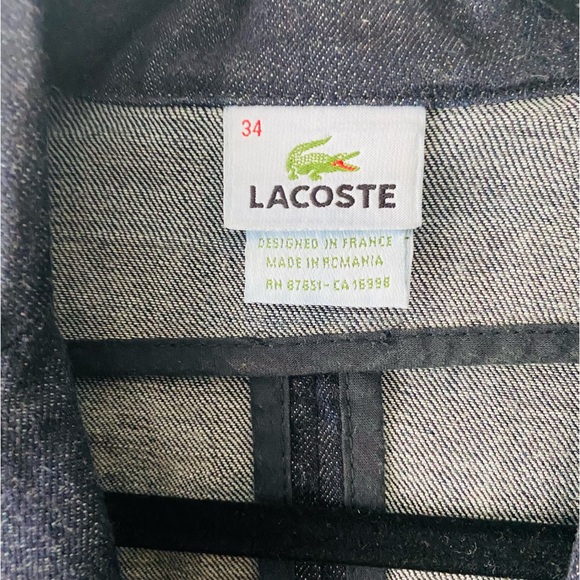 Lacoste Jean Jacket Blazer - Picture 6 of 6